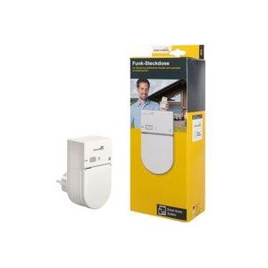 Schellenberg 20034 draadloos stopcontact Smart Home tussenstopcontact buiten, wit
