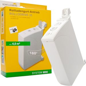 Schellenberg 22637 elektrische rolluik bandopwinder RolloDrive 35, wit