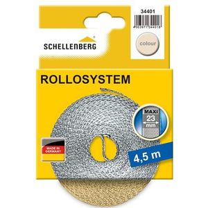 Schellenberg 34401 Rolluikriem Maxi, 4,5 m, beige