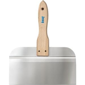 Knauf Brede plamuur voor het plamuren van voegen, 200 mm, brede voegenspatel van roestvrij staal voor grote plamuurwerkzaamheden aan gipsplaatvoegen, voor HRK en HRAK-randen, roestvrij