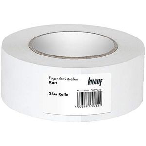 Knauf - Vezelband - Witte Scheurvaste Wapeningsstrips - 50 mm Breed - 25 m Lang