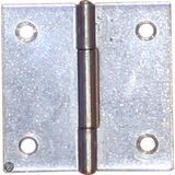 VORMANN Scharnier 10503 H.70 mm B.70 mm S.1,2 mm VA gerollt ktg - 10503070