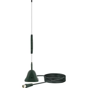 Schwaiger Staafantenne (Binnenantenne, DVB-T / -T2), SAT Spiegels + SAT Antennes, Zwart