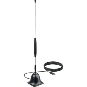 Schwaiger - HD Staafantenne - Binnenantenne - Zwart - 35 dB - DAB/DAB+, DVB-T/T2