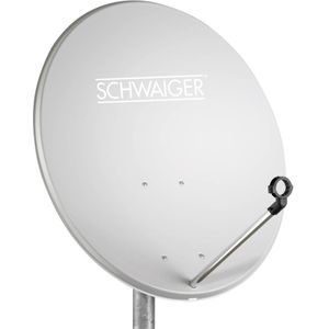 Schwaiger 42 cm satellietschotel lichtgrijs