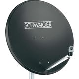 Schwaiger SPI996.1 Satellietschotel 80 cm Reflectormateriaal: Staal Antraciet