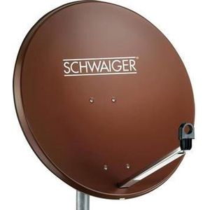 Schwaiger SPI996.2 Satellietschotel 80 cm Reflectormateriaal: Staal Steenrood
