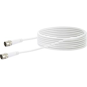 Schwaiger - KDAK75 532 - Coaxkabel - Wit - 7,5m - 10 dB