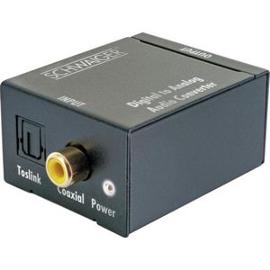 Schwaiger - AV Converter - Audioconverter - Coaxiaal - Toslink - Cinch