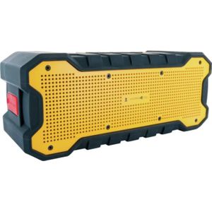 Schwaiger Actieve box 5.0 (12 h, Oplaadbare batterij), Bluetooth luidspreker, Geel, Zwart