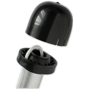 Schwaiger MAD50 001 Mastafdekking met kabelgeleiding, zwart