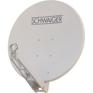 Schwaiger - SPI085 - Satellietschotel - Lichtgrijs - Aluminium - 85 cm