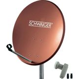 Schwaiger - SPI5502SET2 - Satellietset - Zilver - Voor 2 Gebruikers