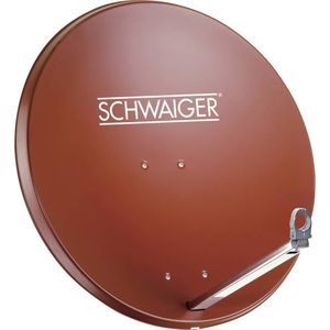 Schwaiger - SAT-systeem - 80 cm - Rood - Aluminium