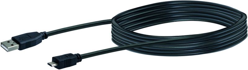 Schwaiger Gmbh - Schwaiger Micro usb Ladekabel CK1511 533 schwarz, 1m, 1x usb 2.0 a Stecker / 1x usb 2.0 Micro b Stec USB-Kabel & Stecker