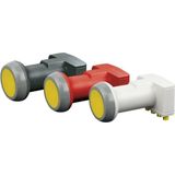 Schwaiger - Quattro - LNB - Grijs - Weersbestendig