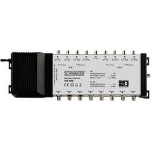 Schwaiger SEW4098 Satelliet Multiswitch Ingangen (satelliet): 9 (8 Satelliet / 1 Terrestrisch) Aantal Gebruikers: 8
