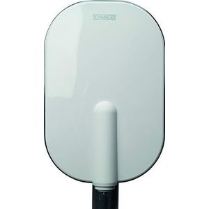 SCHWAIGER 662245 Buitenantenneset actief DVB-T2 terrestrische digitale ontvanger versterker buiten 50km bereik 4K UHD LTE filter