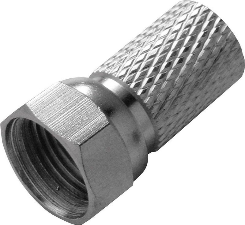 Schwaiger FST7510241 F-stekker Aansluitingen: F-stekker Kabeldiameter: 7.5 mm 10 stuk(s)