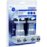 Schwaiger - Digitale Monoblok Quad LNB - Grijs - Voor 4 Deelnemers - Geïntegreerde DiSEqC-schakelaar