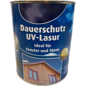 Houtbeits - UV-lak - bruine houtkleur - palissander - Promo 750ml - ramen en deuren - Mat