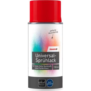 Toom Universele Lak Spray - Binnen & Buiten - Hoog Glanzend - 150ml