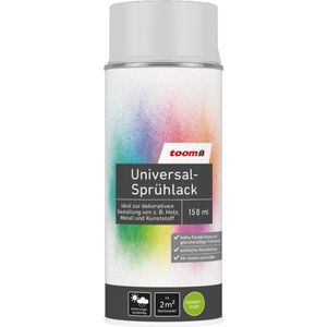 Toom Universele Lak Spray - Binnen & Buiten - Zijdemat - Grijs - 150ml