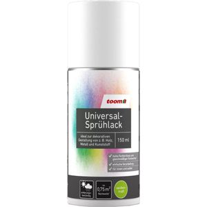 Toon Universele Lak Spray - Binnen & Buiten - Zijdemat - Bergkristal Wit - 150ml