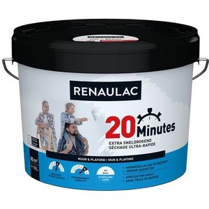 RenaulacLatex 20 Minutes Zijdeglans Wit 10l