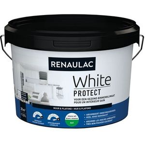 Renaulac Latex White Protect Mat Wit 2,5l