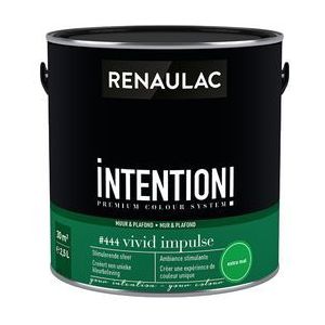 Renaulac Muur- En Plafondverf Intention Vivid Impulse Extra Mat 2,5l