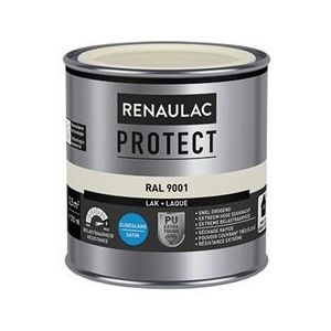 Renaulac Lak Protect Ral9001 Zijdeglans 250ml | Lak