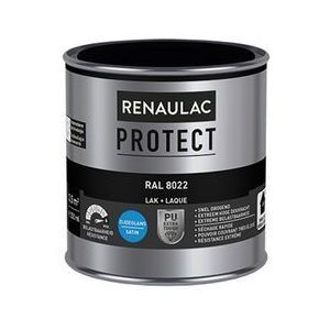 Renaulac Lak Protect Ral8022 Zijdeglans 250ml