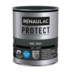 Renaulac Lak Protect Ral7043 Zijdeglans 750ml | Lak