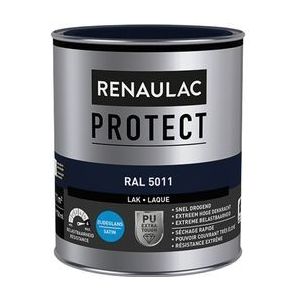 Renaulac Lak Protect Ral5011 Zijdeglans 750ml | Lak