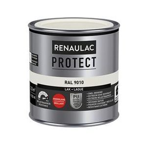 Renaulac Lak Protect Ral9010 Hoogglans 250ml