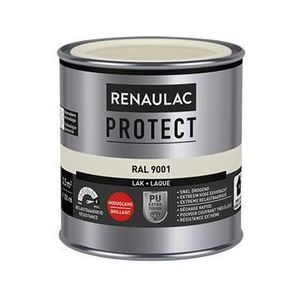 Renaulac Lak Protect Ral9001 Hoogglans 250ml | Lak