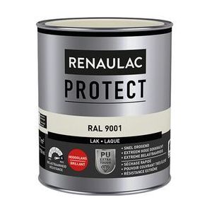 Renaulac Lak Protect Ral9001 Hoogglans 750ml | Lak