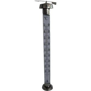 Koch Tuinthermometer JUMBO, roestvrij staal, zilver, 120 x 130 x 130 cm