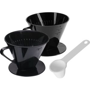 Koffiefilterhouder Opslag, Mand Koffiefilter Container Met Deksel Emaille Up Ronde Koffie Filt