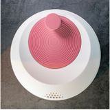 Westmark Slacentrifuge, inhoud: 4,4 l, ø 23,5 cm, kunststof, BPA-vrij, Spinderella, doorzichtig/wit/roze, 2430226P
