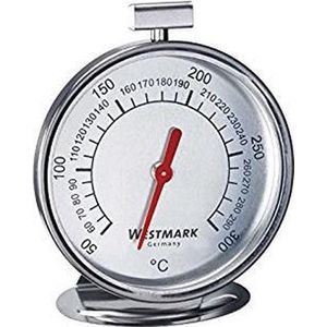 Roestvrij stalen oven thermometer lange steel bakthermometer, wijzerplaat oven thermometer met haak vlees koken thermometer