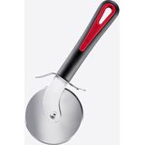 Westmark Gallant pizzames uit rvs en kunststof zwart en rood 20.5x8.1x2cm