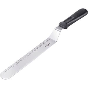 Westmark paletmes met maataanduiding  uit kunststof en rvs 38.7x3.5x3.3cm