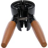 Westmark - Sieger Nussprofi - Notenkraker - Bruin/Zwart - Gegoten Aluminium/Hout, Lengte: 16,8 cm