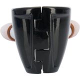 Westmark - Sieger Nussprofi - Notenkraker - Bruin/Zwart - Gegoten Aluminium/Hout, Lengte: 16,8 cm