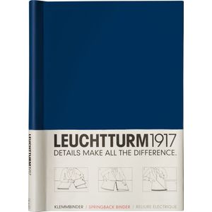 LEUCHTTURM1917 337226 PEKA snelhechter A4, voor ca. 150 vel, Blue Mare