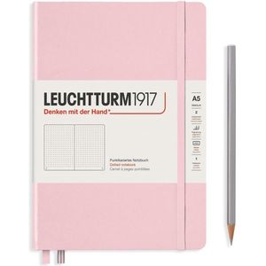 Leuchtturm1917 A5 Medium Notitieboek Hardcover dotted Powder