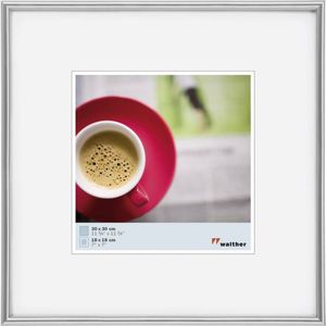 walther design Bilderrahmen Galeria 31,1 x 31,1 cm silber