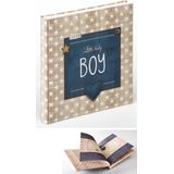 Walther Design Uk-100-L Little Baby - Fotoalbum - 28 x 31 cm - Blauw/Beige/Wit - 50 pagina's